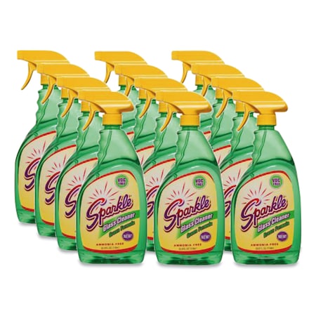 Sparkle Liquid Cleaners & Detergents, 33.8 oz, Pleasant, Bottle, 12 PK 30345